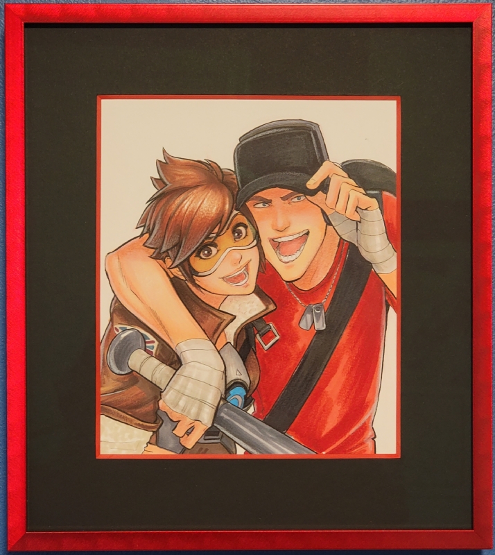 Tracer x Scout, in Bellissimo D's Bellissimo Comic Art Gallery Room