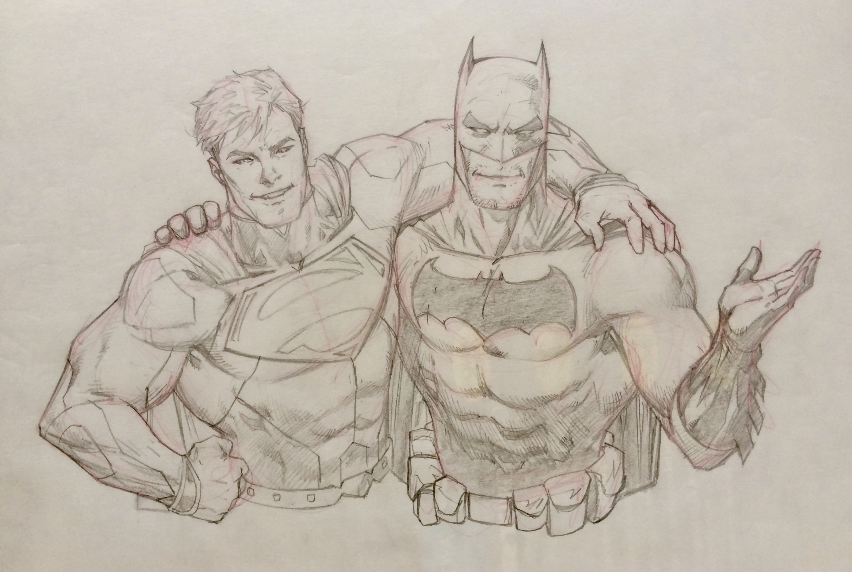 The World's Finest Heroes (Superman & Batman) Online DC Emoji Art by Ryan  Benjamin, in Timothy Finney's Miscellaneous Published & Unpublished Art  Comic Art Gallery Room