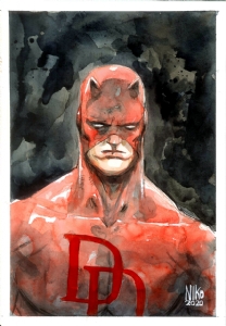 Daredevil - Niko Henrichon Comic Art