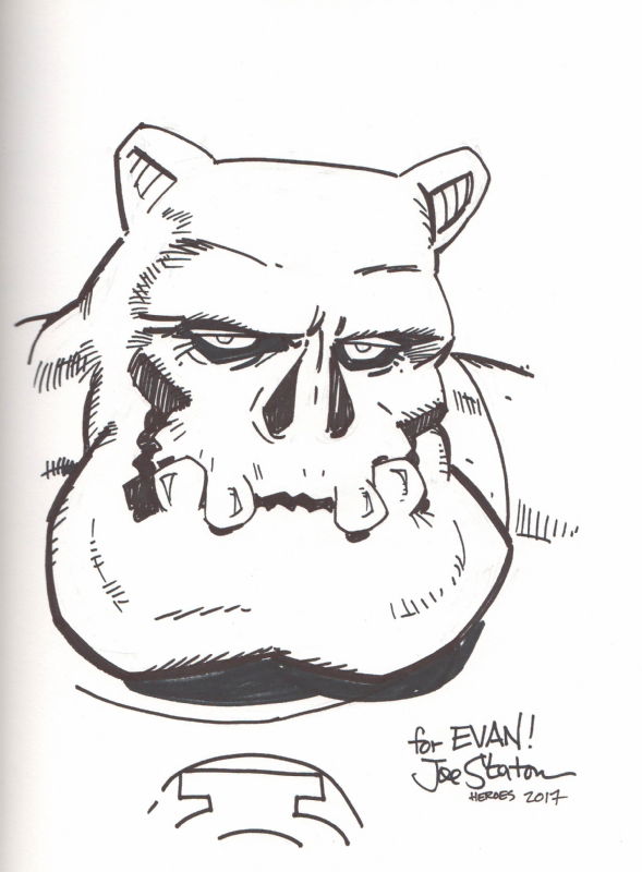 Kilowog By Joe Staton In Evan Bs Green Lantern Sketchbook Comic Art