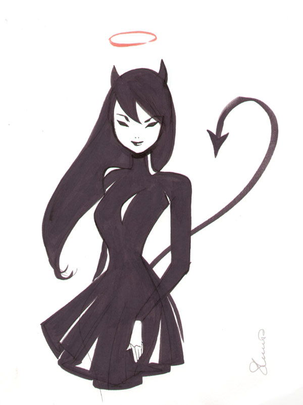 Sho Murase: Devilgirl, in Dave Morris's 2012 San Diego Comic Art ...