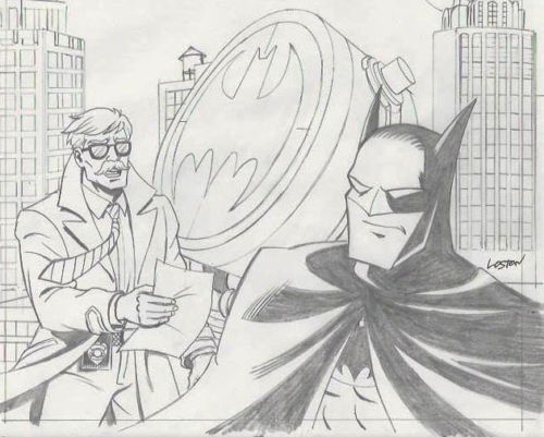 Batman - Wallace, in Gary N. Smith's kahr40 Comic Art Gallery Room