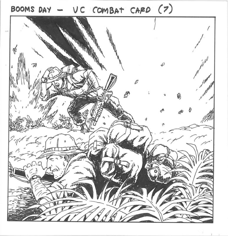 Booms Day - VC Combat Card, in Gary N. Smith's War - General Comic Art ...