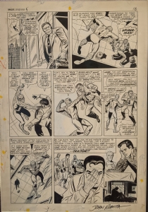 John Romita Sr., Larry Lieber, Mike Esposito,  Amazing Spider-man Annual 5 page 16, Comic Art