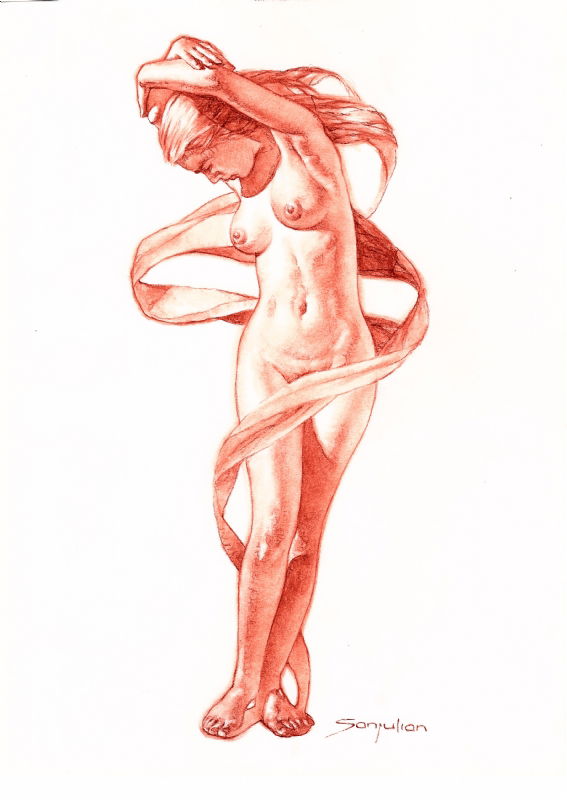 Female Nude Drawing In Rob Hirzel S Female Nude Drawings Comic Art