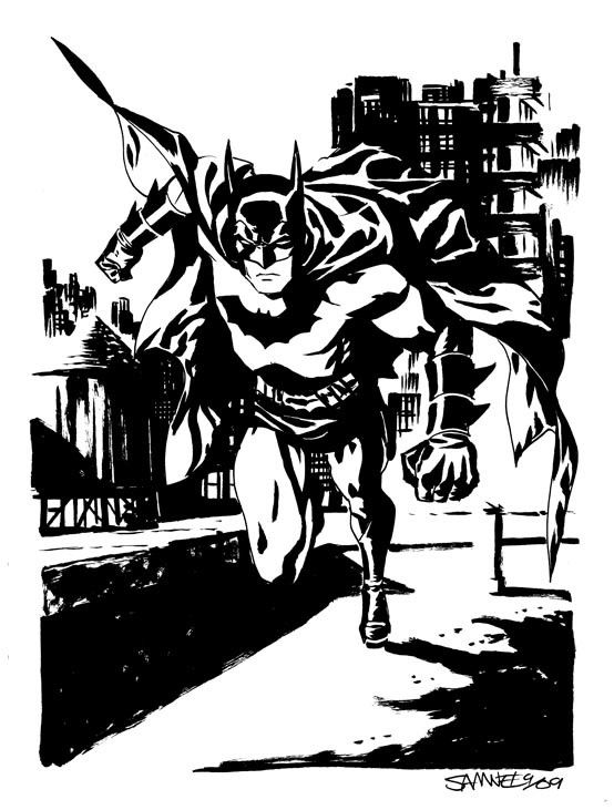 Samnee, Chris - Batman, in Eric! D's Samnee, Chris Comic Art Gallery Room