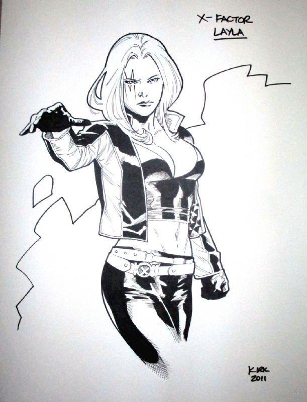 Layla MIller conceptual X-Factor design, in Tommy Garvey's X-Factor art ...