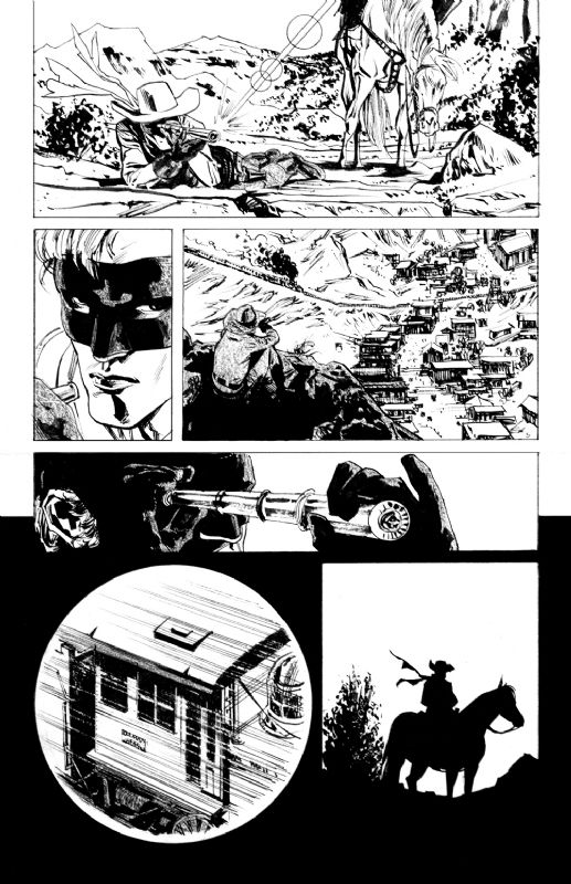 The Lone Ranger Annual 2013 Pg 19 (DE), in Matt Triano's MATT TRIANO ...