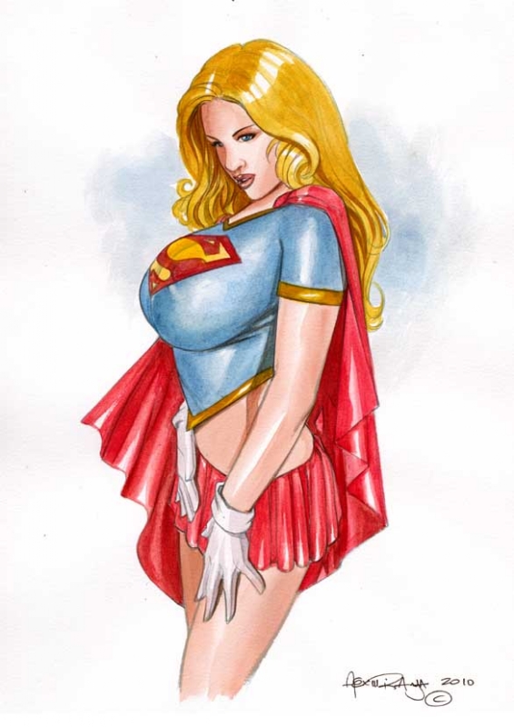 Comic sexy supergirl COMIC BOOK