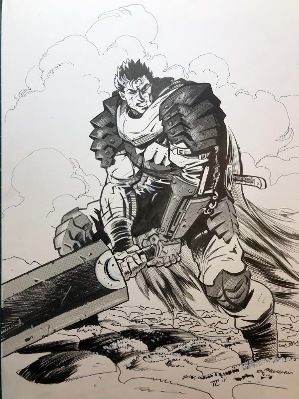 Tyrell Canon - Guts (Berserk), in Chris Nichols's Commissions Comic Art  Gallery Room