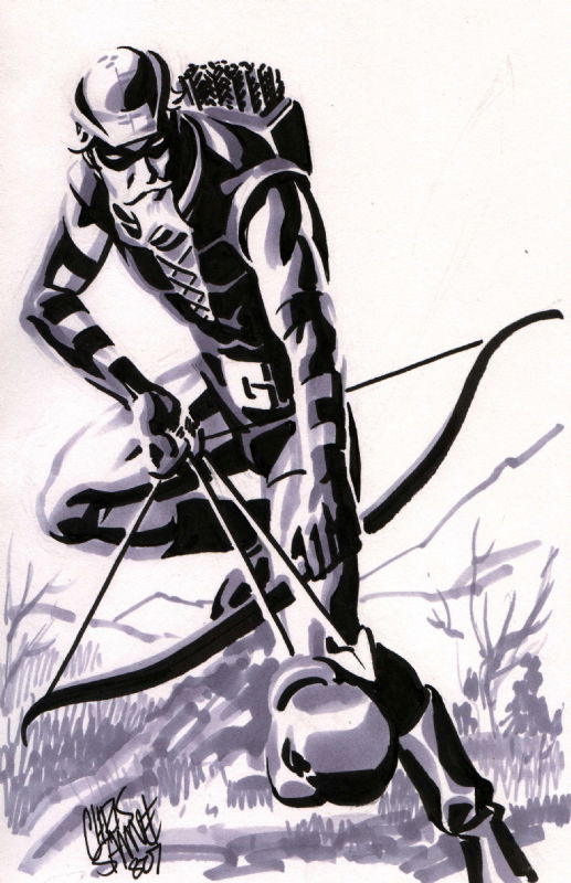 Green Arrow by Chris Samnee, in Nathan Turner's 3. Green Arrow Comic ...