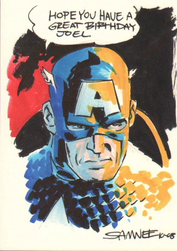 Captain America by Chris Samnee, in Nathan Turner's Captain America ...