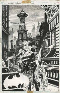 Green Arrow #88 p.24 Splash by Jim Aparo 1994- $900- ON HOLD Comic Art