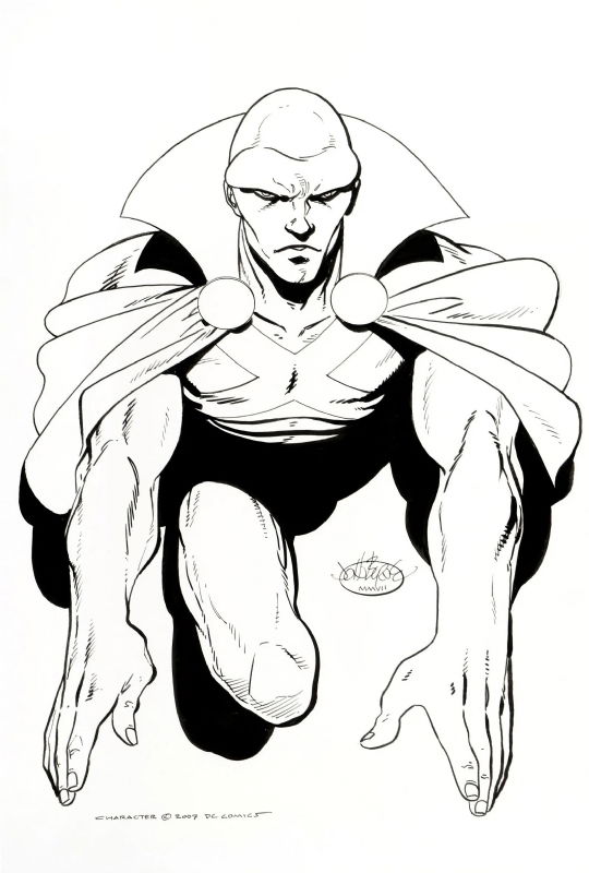 John Byrne - Martian Manhunter, In Giulio D.a.'s John Byrne Comic Art 