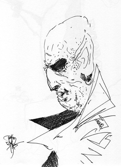 Tim Bradstreet, in Simon Rohrmuller's Con Sketches -Wizard World Los ...