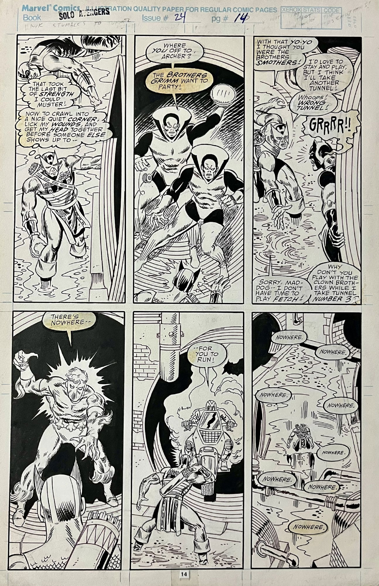 1989 Avengers Spotlight #24 Page 14, in Benedict Judas Hel's Marvel ...