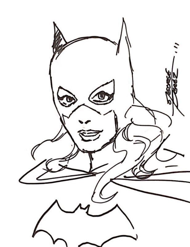 Batgirl by George Perez, in Tim Morris-Reedy's Comic art collection ...