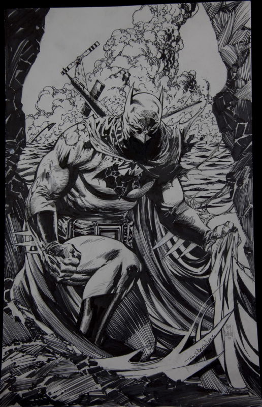 Batman #701 Unpublished Cover, in Norm Lee's Original Art - Covers Comic  Art Gallery Room