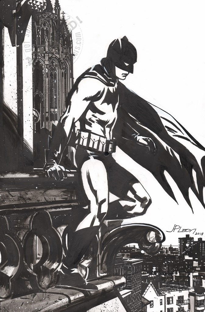 Leon - Batman Year One commission, in Simon M.'s Batman art Comic Art ...