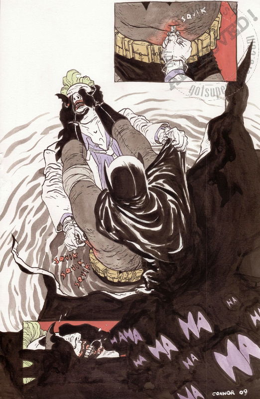 Willumsen - Joker Vs Batman commission (& prelims), in Simon M.'s Batman  art Comic Art Gallery Room