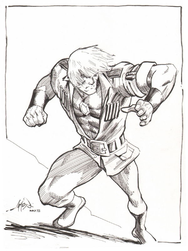 Ulysses Bloodstone, in Rob Davis's Bloodstone Artwork/Commissions Comic ...