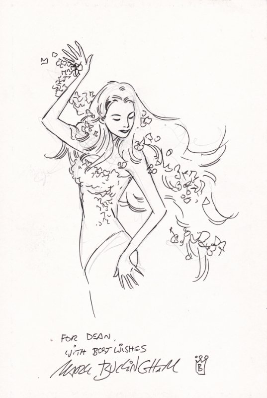 Poison Ivy by Mark Buckingham, in M, J and J Bruggman's sketches Comic ...