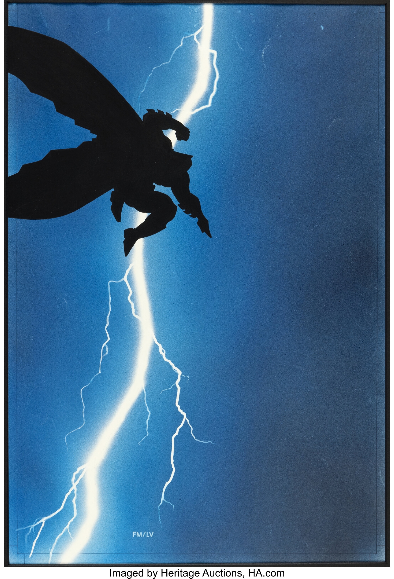 Batman: The Dark Knight Returns #1 (DC, 1986), in Heritage Auctions  Previews's Hall of Fame Comic Art Gallery Room
