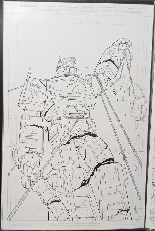 Transformers: ReAnimated Issue 2 Cover - Optimus Prime, in Youseph ...