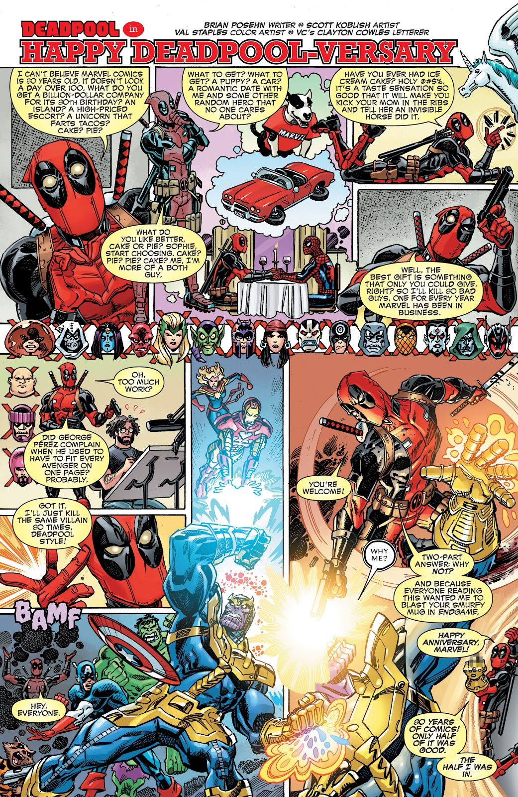 Marvel 1001 P14 Deadpool Kills Thanos In Robert C s Deadpool 