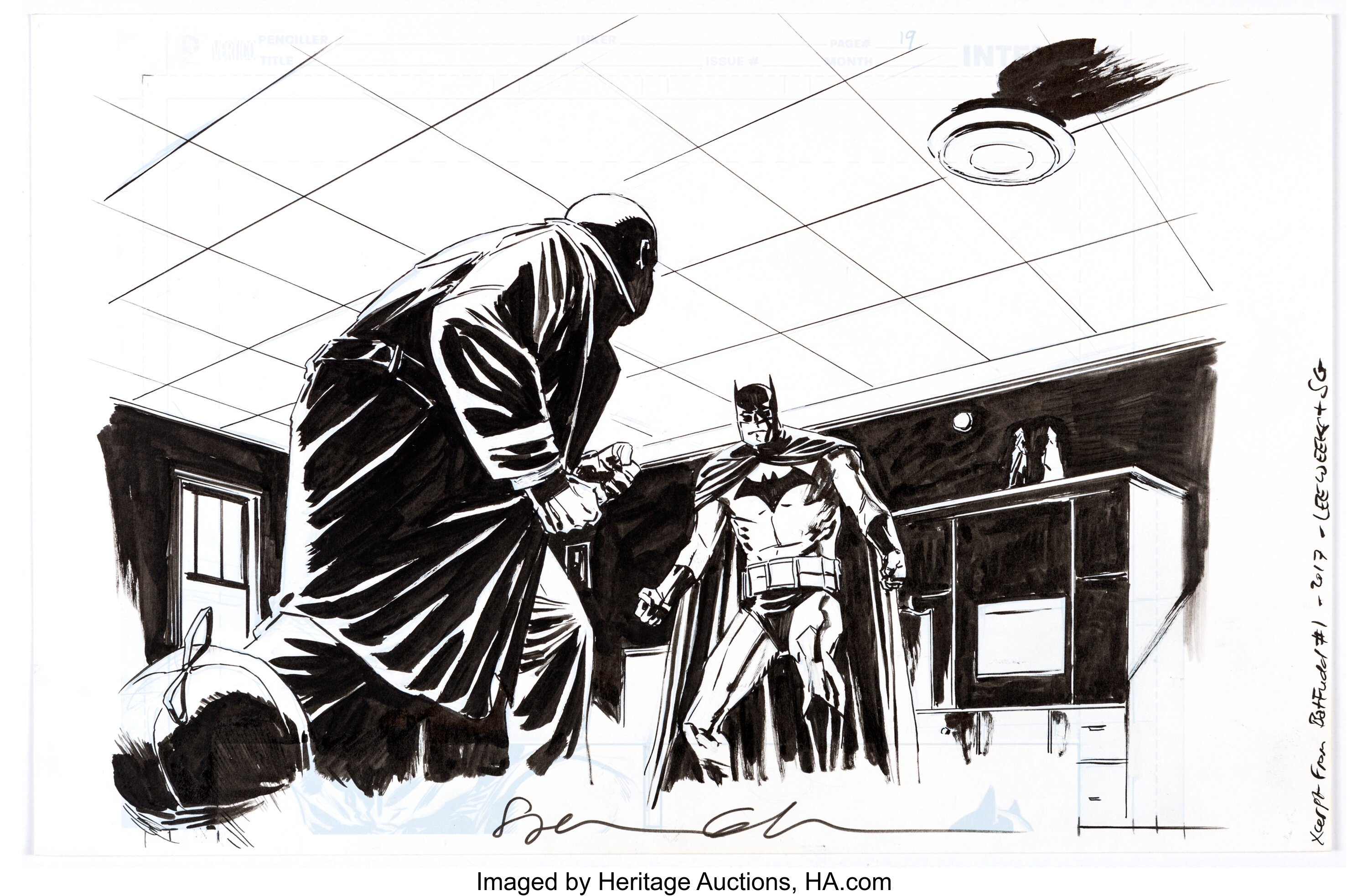 Batman / Elmer Fudd Special #1 Page 19 Panel 1, in Robert C's Crossovers -  DC Meets Looney Tunes Comic Art Gallery Room