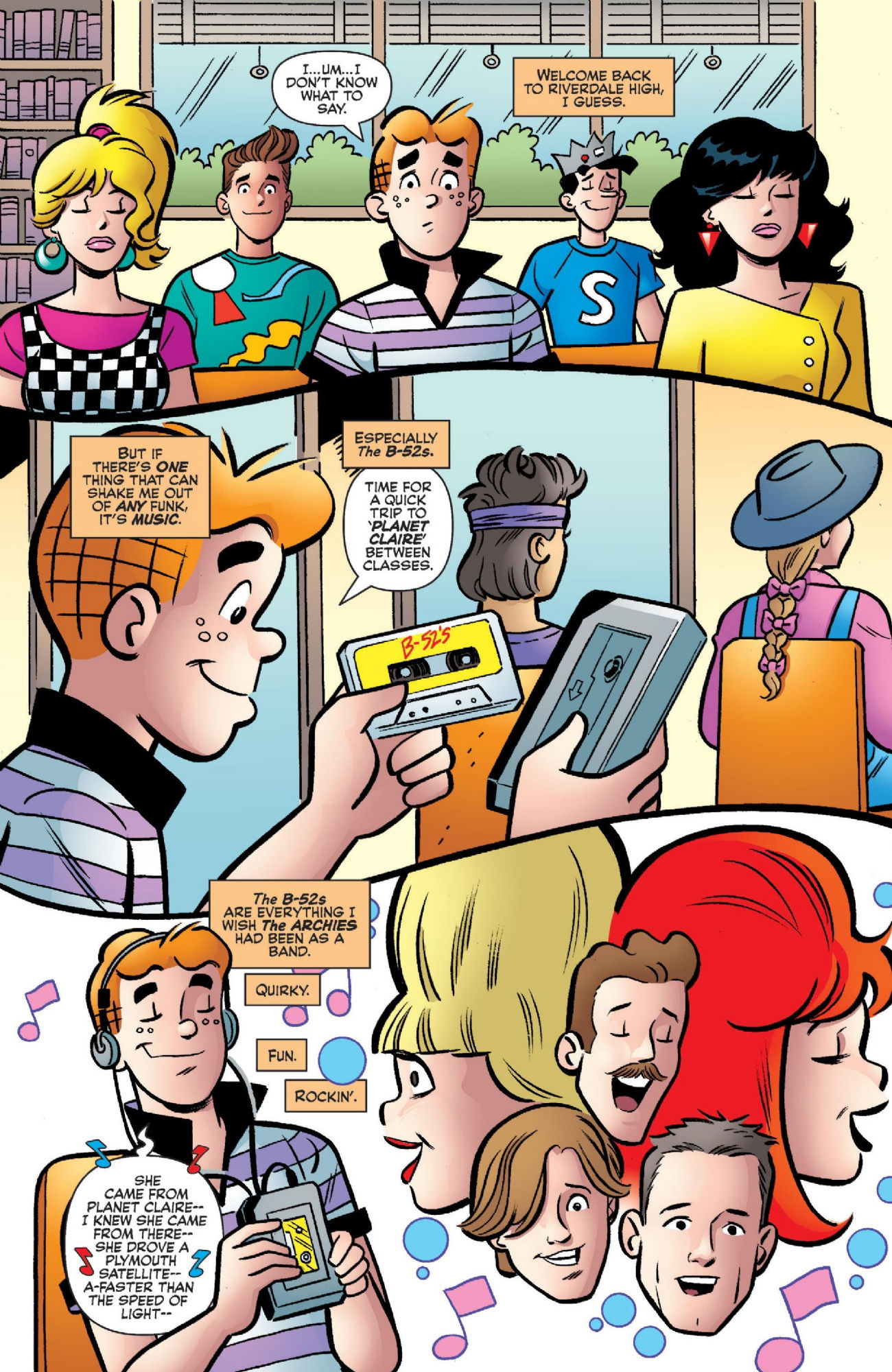 Archie Meets The B-52s P5, In Robert C's Archie Meets - Music Bands ...