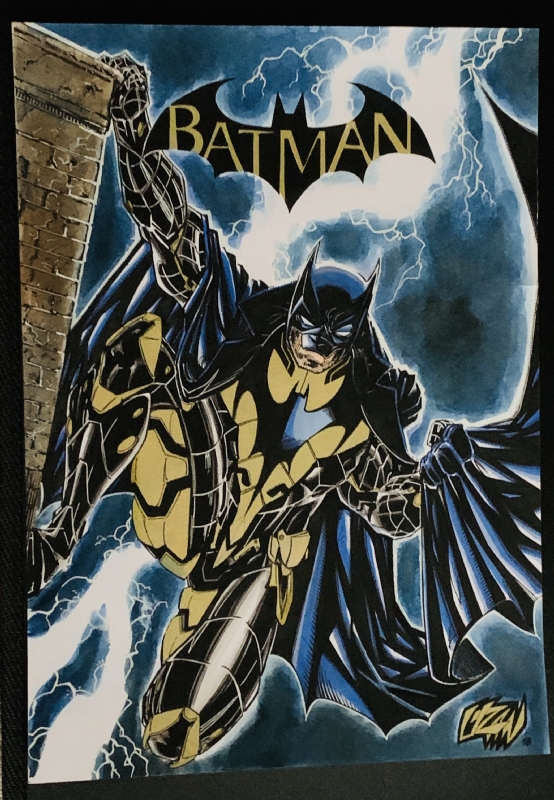 Batman Earth 2 (Dick Grayson), in Chase Summers's Frank Uzan Earth2Society  Batman Comic Art Gallery Room