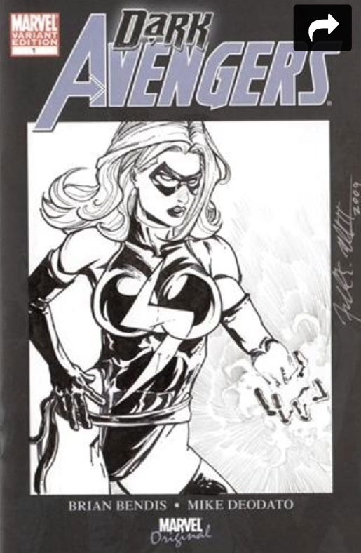 Ms Marvel  Comic Art