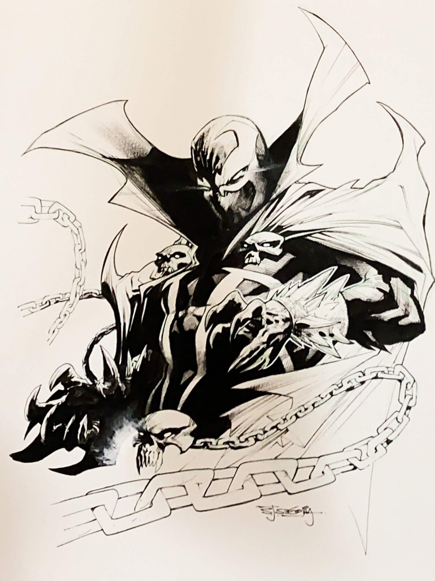 How To Draw Spawn  Sketch Tutorial  YouTube