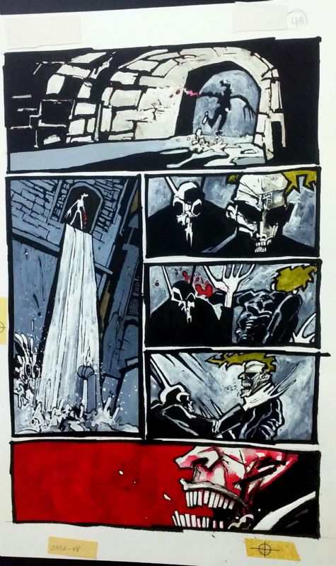 Batman Nosferatu p46 , in Arrik Un Rama's Comic, trading card, etc Comic  Art Gallery Room