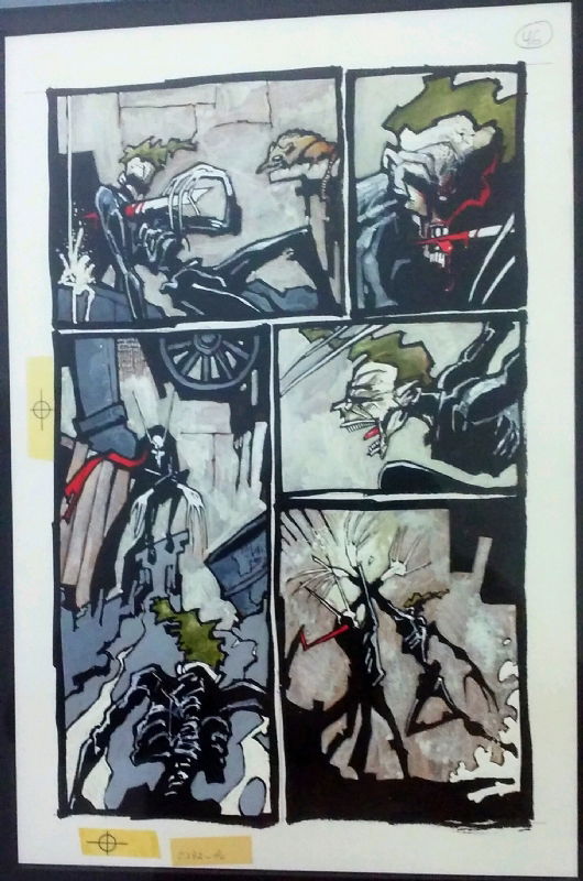 Batman Nosferatu p48 , in Arrik Un Rama's Comic, trading card, etc Comic  Art Gallery Room