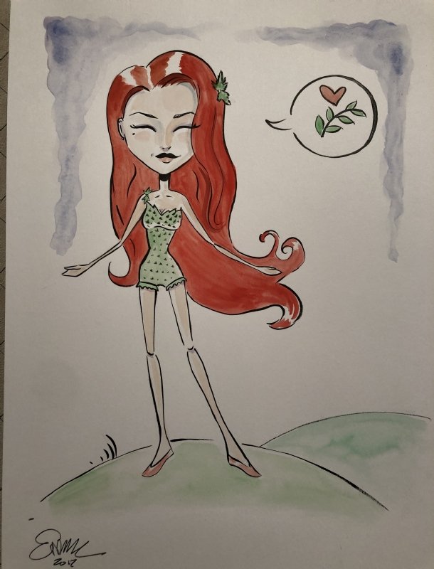 Poison Ivy by Emily Rose, in Wonder FingWoman's WonderFingWoman Art ...