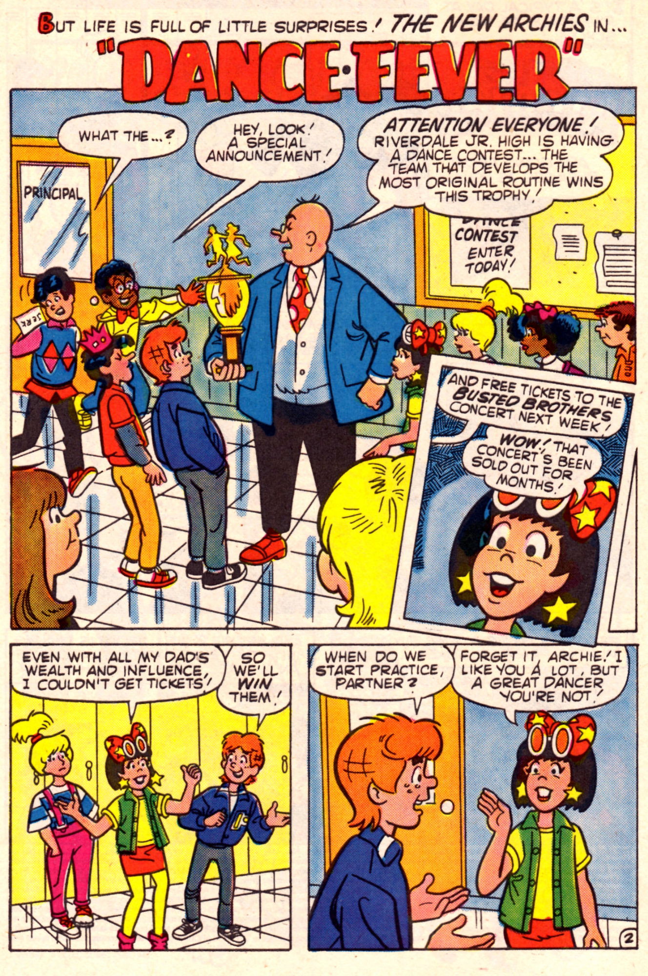 The New Archies #1 P.2, In Derek Crabbe's The New Archies Comic Art ...