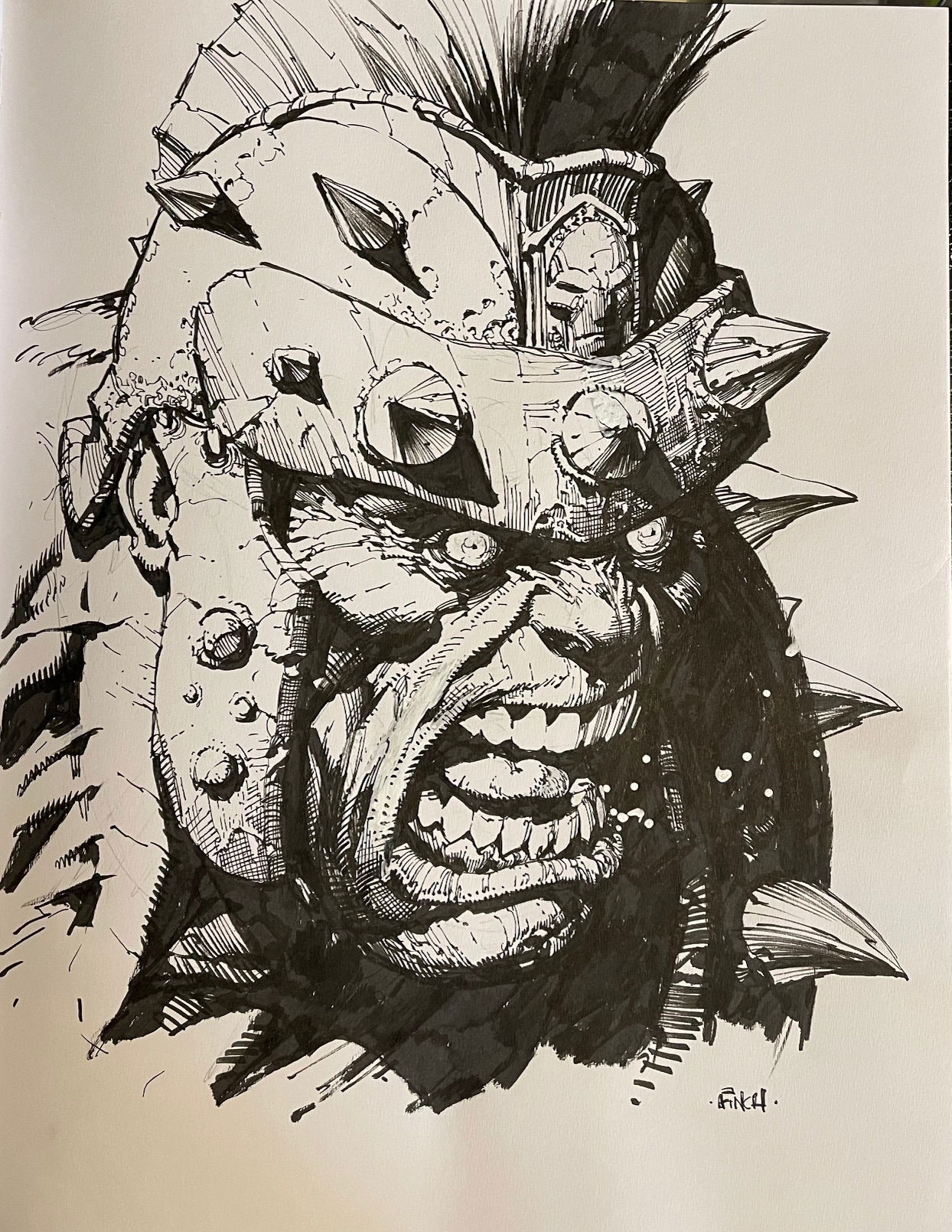 Planet Hulk Commission David Finch, in stephen yarish's David Finch ...