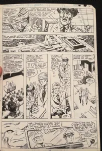 Mark Texeira Hulk Annual 2000 Splash Page 1 Original Art (Marvel