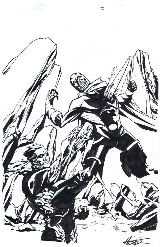 El Diablo Cover (Inked) Issue #2 by Phil Hester, in Jason W Gavin's My ...