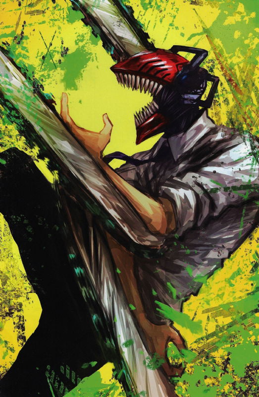 Chainsaw Man Print (artist Unknown), In Jason W Gavin's My Favorite 