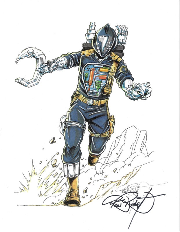 GI Joe Cobra Color BATTLE ANDROID TROOPER B.A.T. PRINT, In Jason W ...