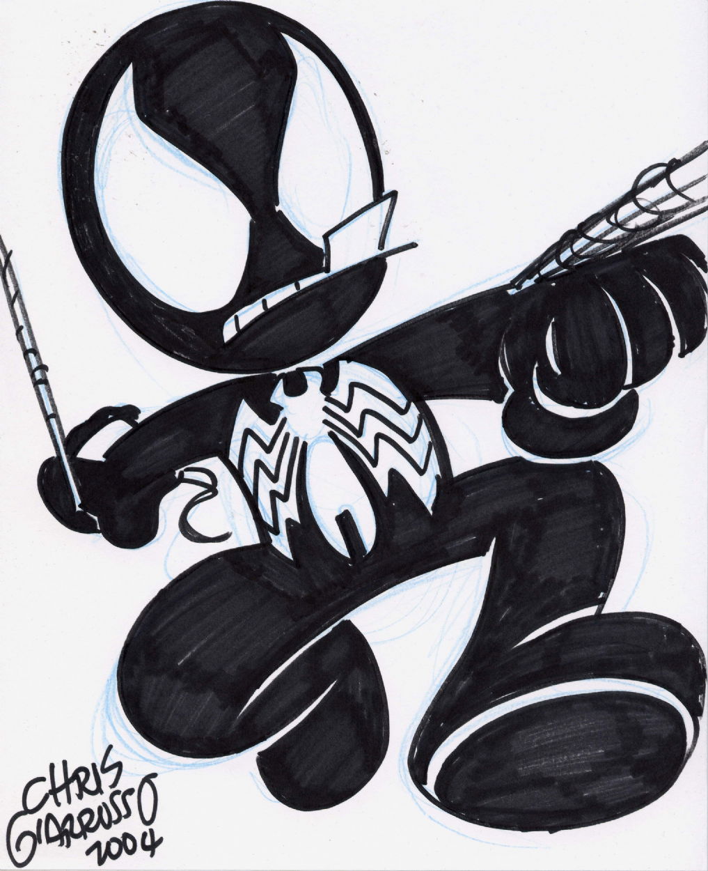 Venom, In Jason W Gavin's Artist: Chris Giarrusso Comic Art Gallery Room