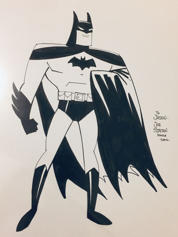 BATMAN: THE ANIMATED SERIES , in PATRON OF COMIC ART's JOE STATON Comic Art  Gallery Room