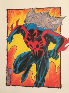 SPIDER-MAN 2099 by Cory Hamscher Comic Art