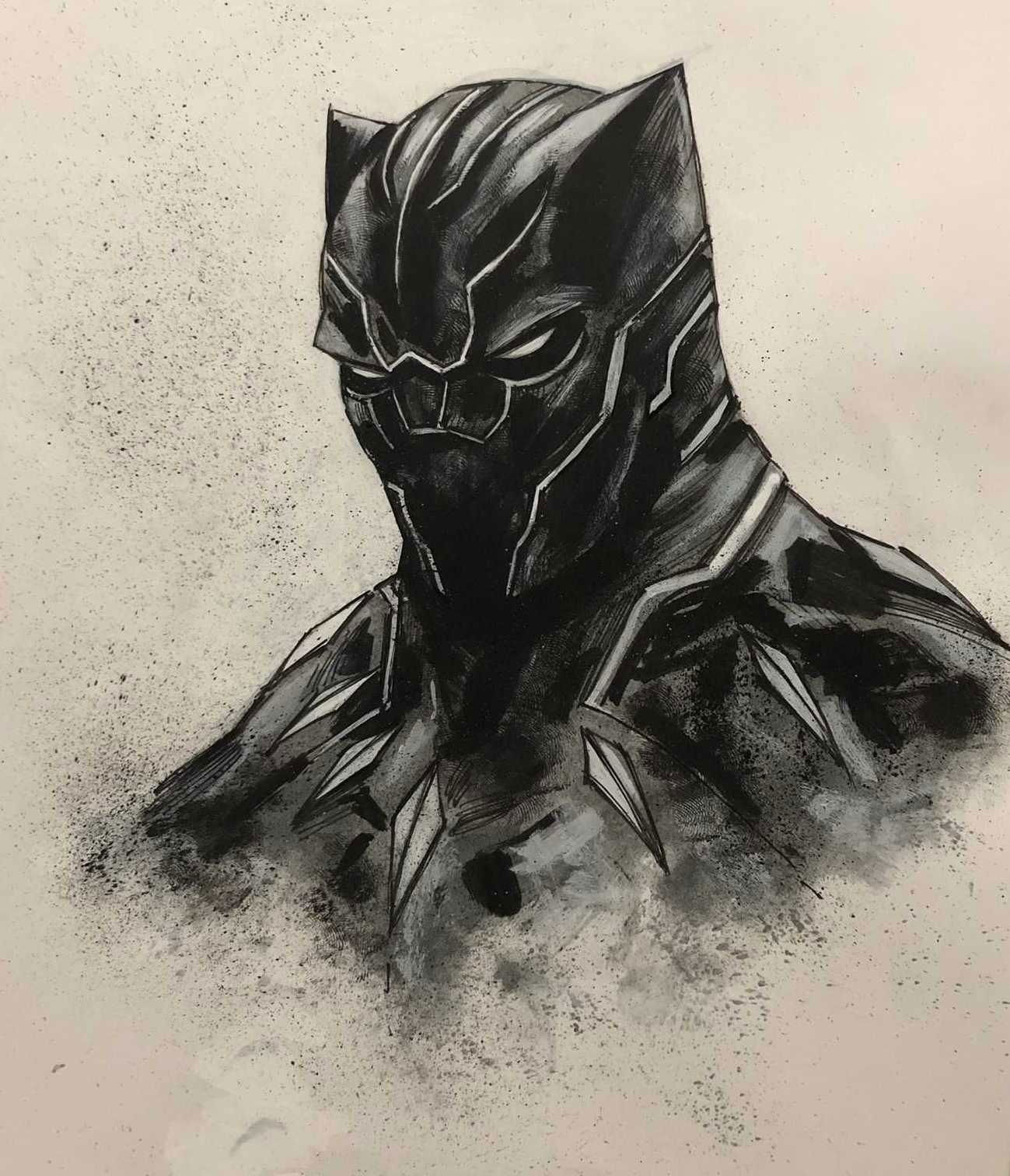 Black Panther by Jose Jr. , in Adamantium 0riginal Art's For Sale Comic ...