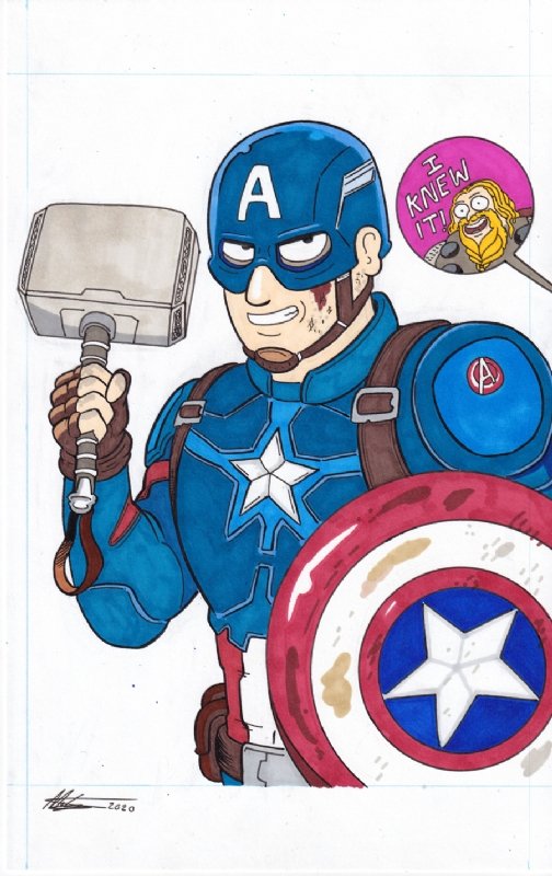MARVEL02 Fan Art Print Captain America - Etsy | Ilustración capitán  américa, Capitán américa, Capitan america dibujo