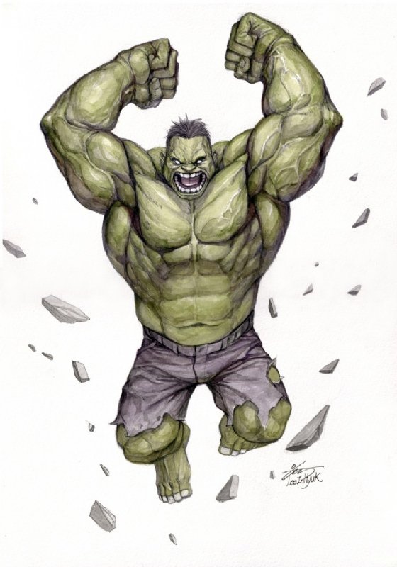 The Incredible Hulk on Behance