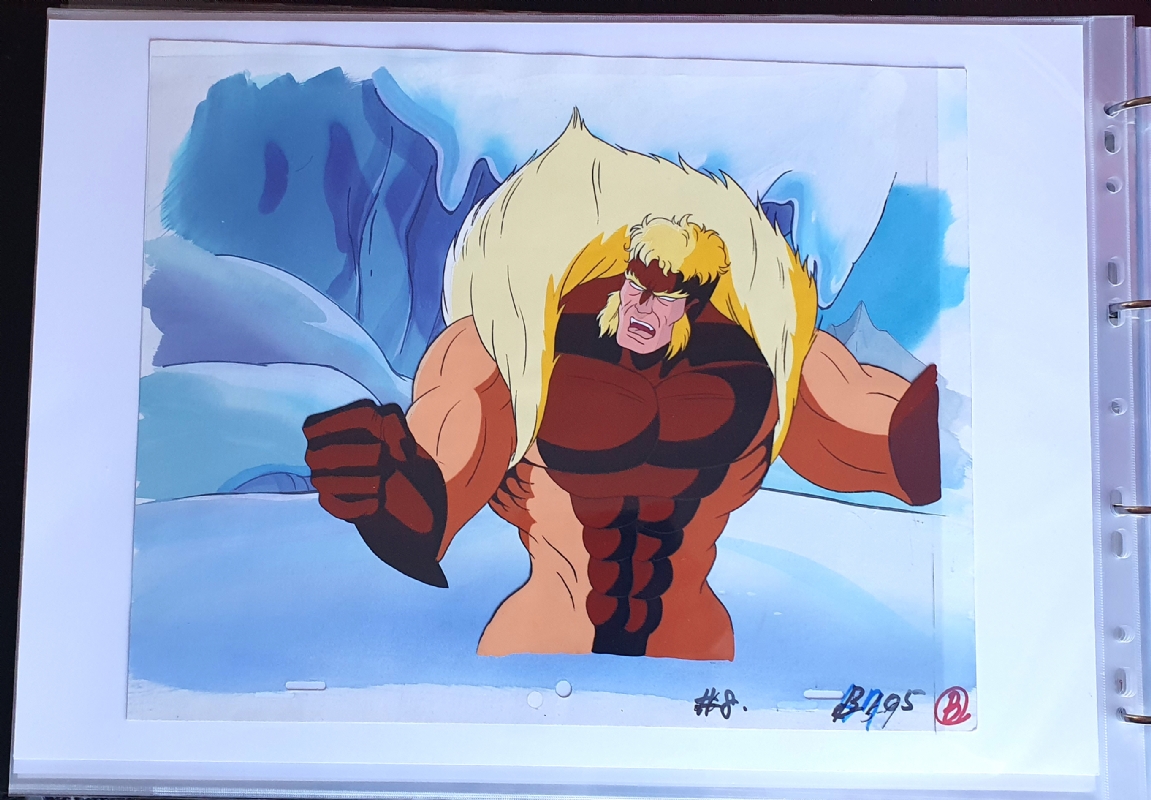 X-men The Animated Series Animation Cel - Sabretooth, in Ben Deakin's X-men  The Animated Series 1992-1997 - Animation Cels Comic Art Gallery Room